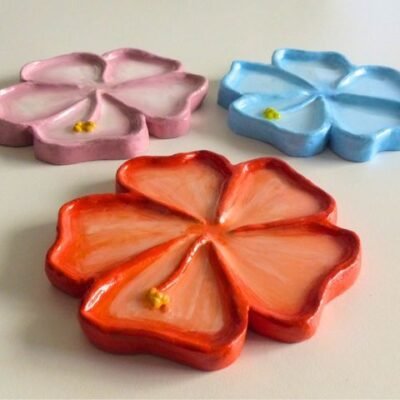 Small Hibiscus Tray